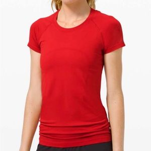 Red Swiftly Short Sleeve